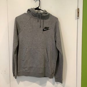 Nike gray women’s hoodie